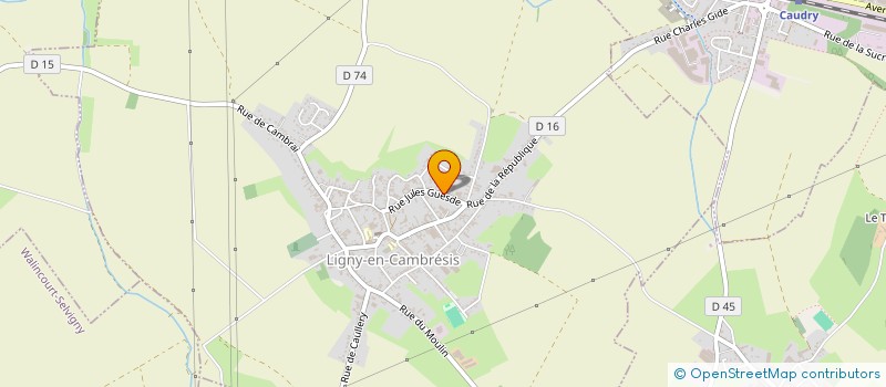 localisation de l'entreprise PLATINIUM MOTORS  LIGNY-EN-CAMBRESIS