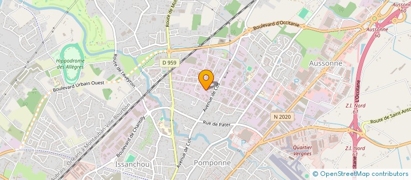 localisation de l'entreprise PLATINIUM MOTOS  MONTAUBAN