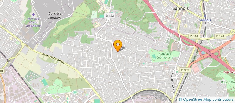 localisation de l'entreprise PLATINIUM SHUTTLE  ARGENTEUIL