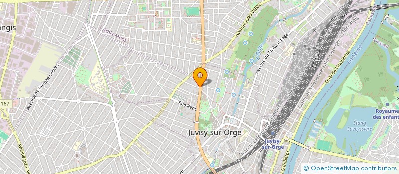 localisation de l'entreprise PLATINUM AUTO PRESTIGE à JUVISY-SUR-ORGE