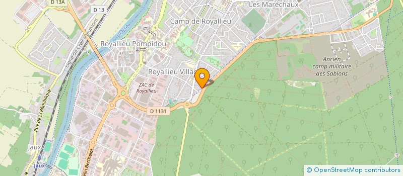 localisation de l'entreprise PLATINUM DRIVE  COMPIEGNE