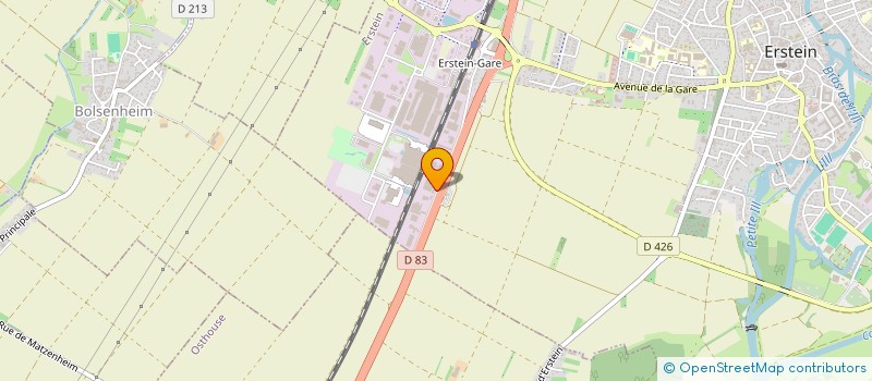 localisation de l'entreprise PLATINUM MANAGEMENT  ERSTEIN