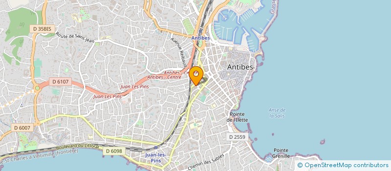 localisation de l'entreprise PLATINUM MOTORS à ANTIBES