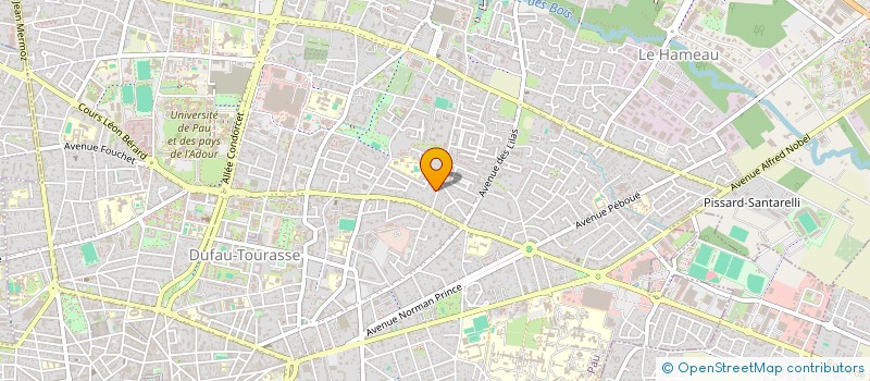 localisation de l'entreprise PLATR'ELEC 64 à PAU