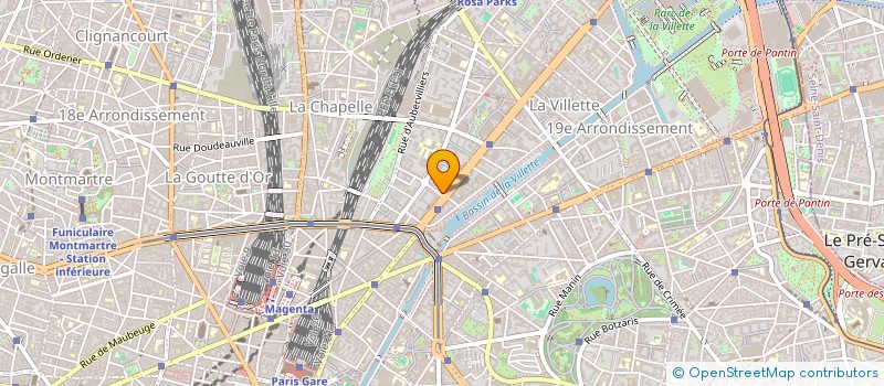 localisation de l'entreprise PLATRE-BAT  PARIS