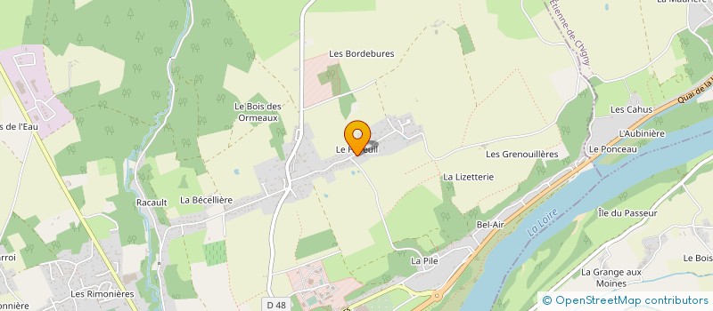 localisation de l'entreprise PLATRERIE 37  CINQ-MARS-LA-PILE