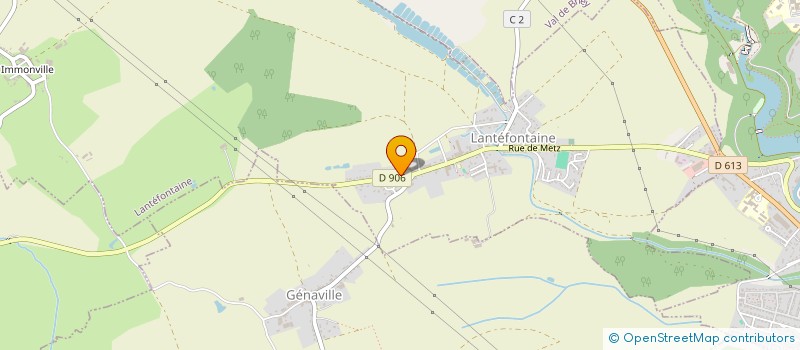 localisation de l'entreprise PLATRERIE BERAUD  FLEVILLE-LIXIERES