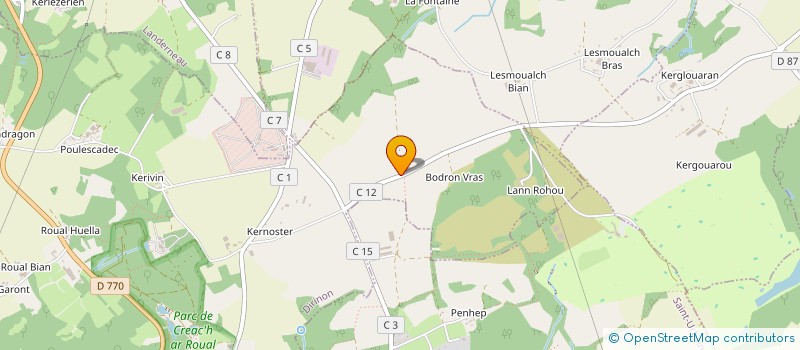 localisation de l'entreprise PLATRERIE CHABANE  DIRINON