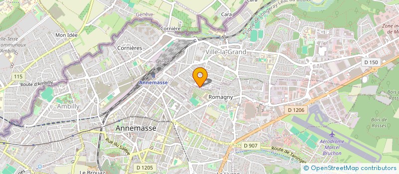 localisation de l'entreprise PLATRERIE CONCEPT DU LEMAN SASU  ANNEMASSE