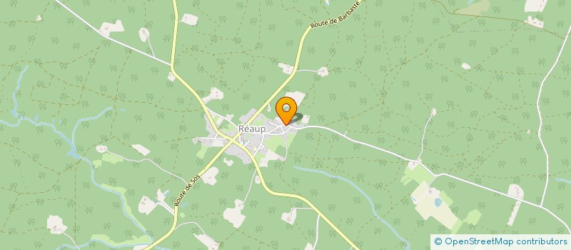 localisation de l'entreprise PLATRERIE D ALBRET  REAUP-LISSE