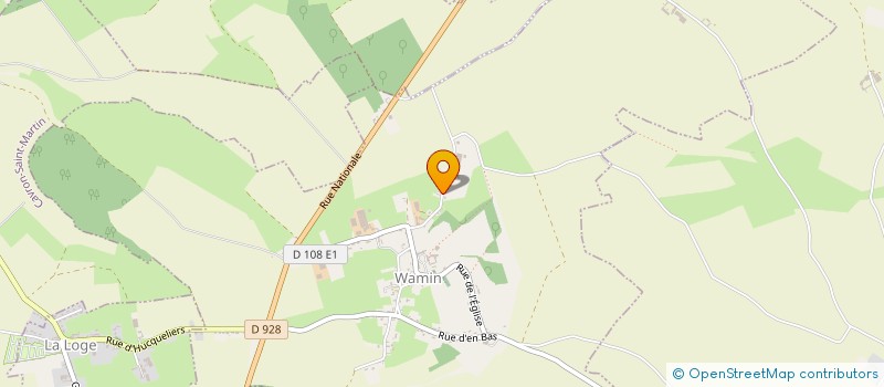 localisation de l'entreprise PLATRERIE DE LA CANCHE  GALAMETZ