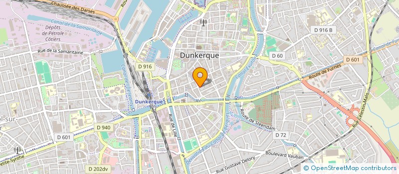localisation de l'entreprise PLATRERIE DE LA COTE D OPALE à DUNKERQUE