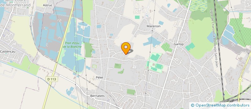 localisation de l'entreprise PLATRERIE DU SUD OUEST  AMBARES-ET-LAGRAVE