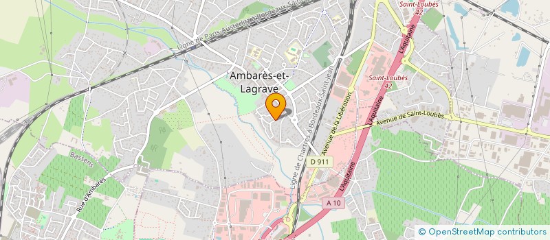 localisation de l'entreprise PLATRERIE SK 33  AMBARES-ET-LAGRAVE