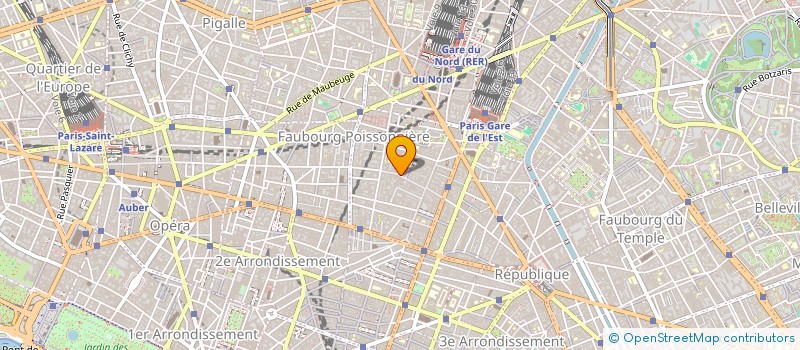 localisation de l'entreprise PLATRIER  PARIS