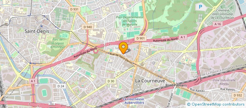 localisation de l'entreprise PLATRISOL à SAINT-DENIS