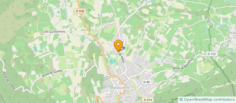 localisation de l'entreprise PLATTEAU-DESMET  MALAUCENE