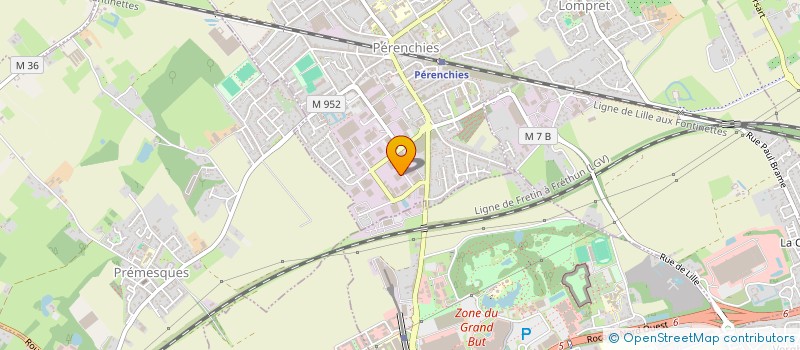 localisation de l'entreprise PLATTEEUW INVEST  PREMESQUES