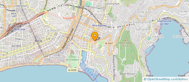 localisation de l'entreprise PLATURNE  NICE