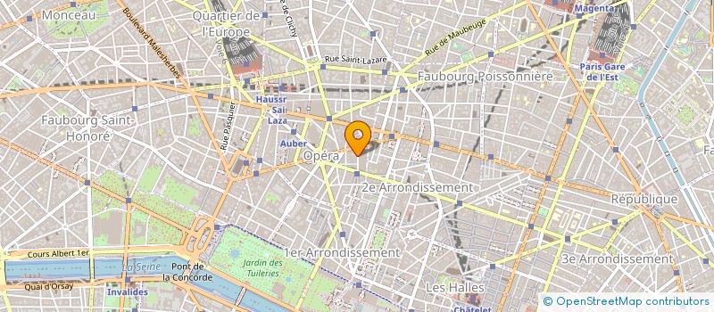 localisation de l'entreprise PLATUS  PARIS