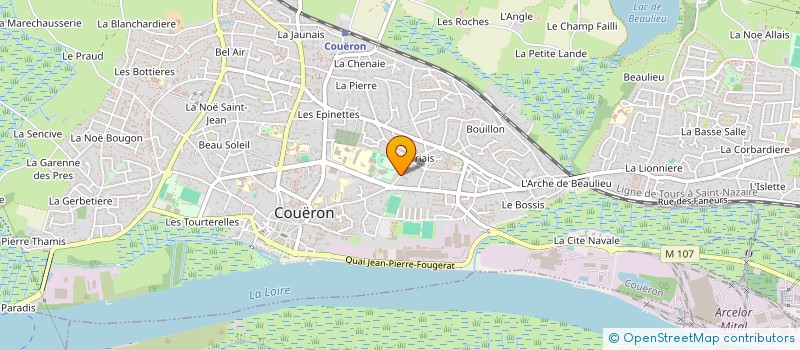 localisation de l'entreprise PLATYPUS TORREFACTEUR  COUERON