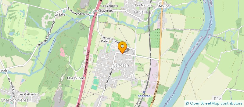 localisation de l'entreprise PLAUHEMAC  SENOZAN