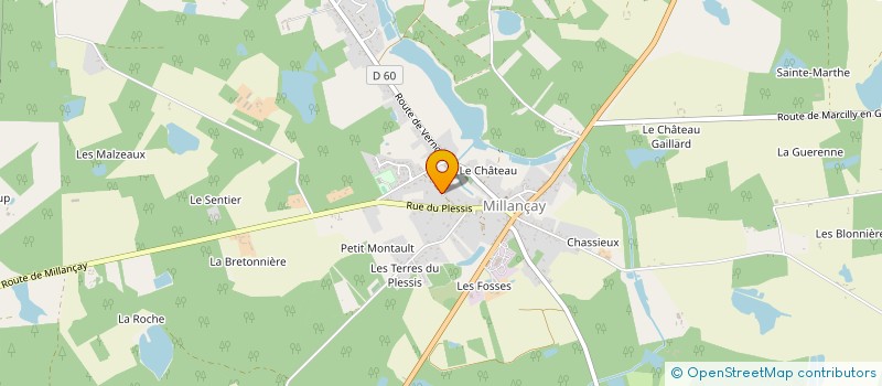 localisation de l'entreprise PLAUT HOURY  MILLANCAY