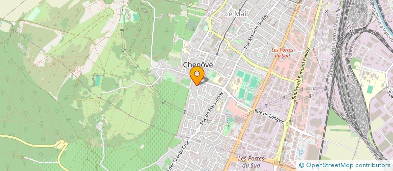 localisation de l'entreprise PLAV à CHENOVE