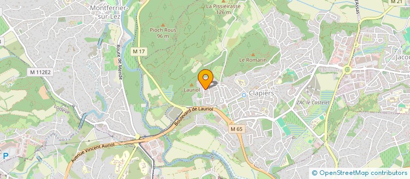 localisation de l'entreprise PLAVA MACKA  CLAPIERS