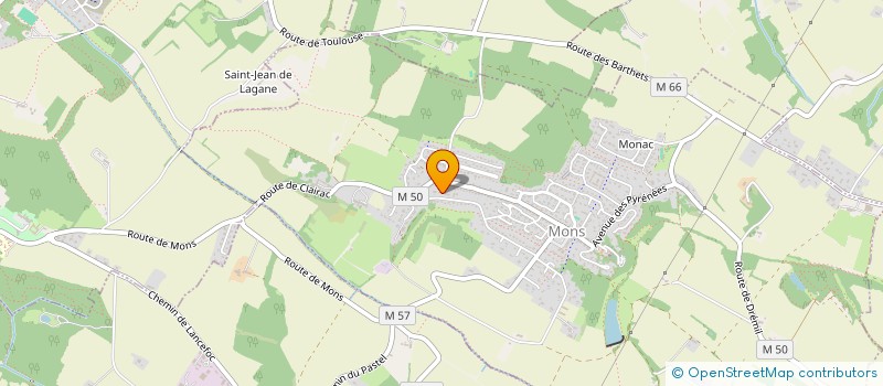 localisation de l'entreprise PLAVIAD à MONS