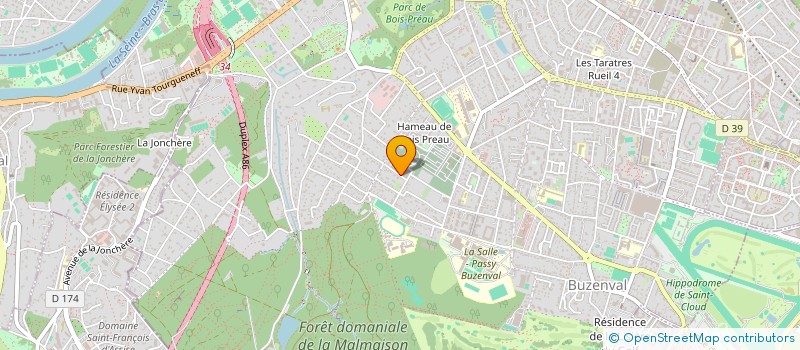 localisation de l'entreprise PLAVIPAT DISTRIBUTION  RUEIL-MALMAISON