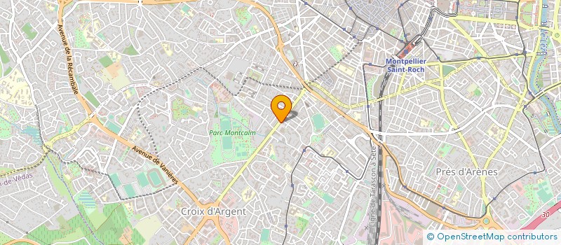 localisation de l'entreprise PLAXICOLOR à MONTPELLIER