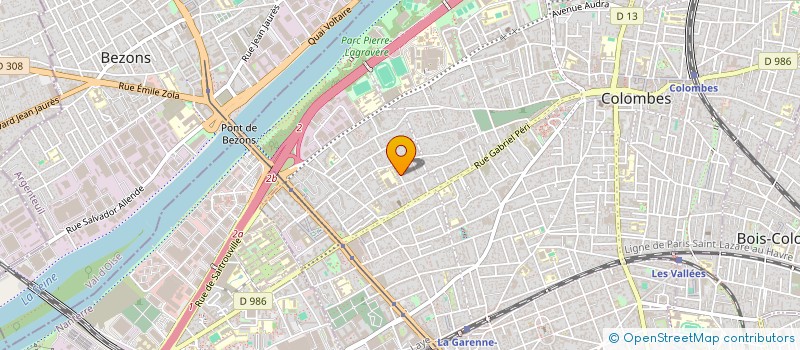 localisation de l'entreprise PLAY  COLOMBES
