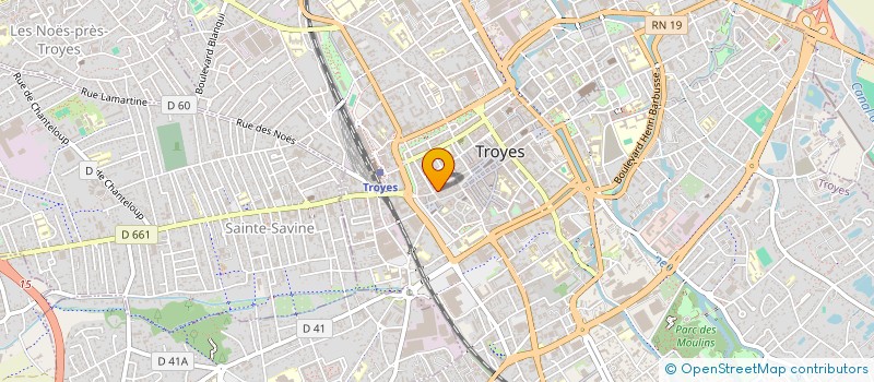 localisation de l'entreprise PLAY à TROYES