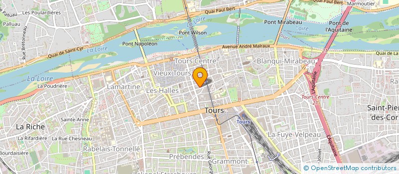 localisation de l'entreprise PLAY CAFE  TOURS