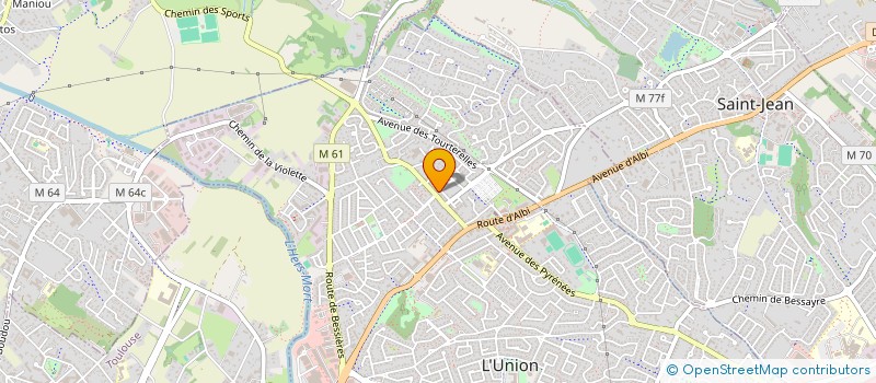 localisation de l'entreprise PLAY CARS  TOULOUSE