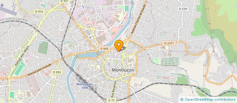 localisation de l'entreprise PLAY ENGLISH KIDS (PEK)  MONTLUCON