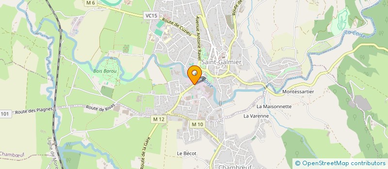 localisation de l'entreprise PLAY IMMO  SAINT-GALMIER