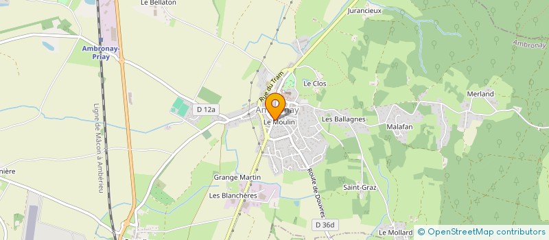 localisation de l'entreprise PLAY'IN HOLDING à AMBRONAY