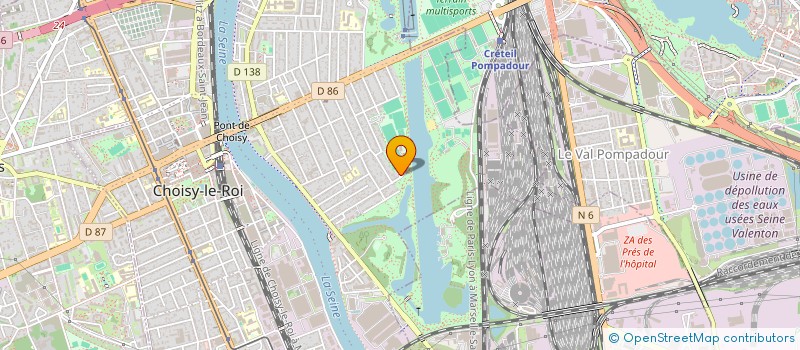 localisation de l'entreprise PLAY SPORTS à CHOISY LE ROI