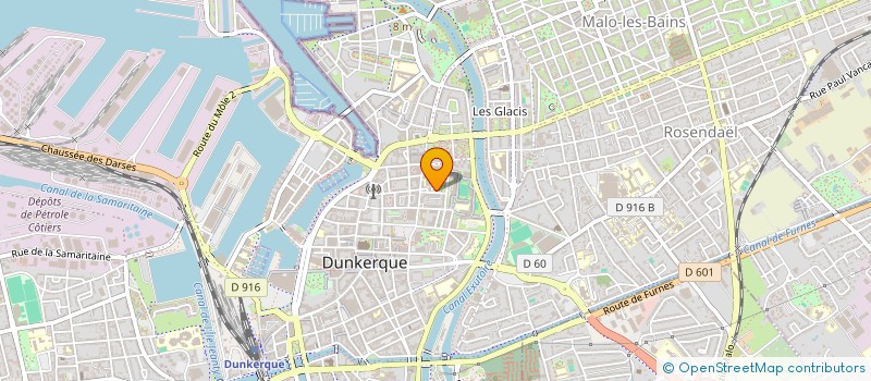 localisation de l'entreprise PLAYABLE à DUNKERQUE