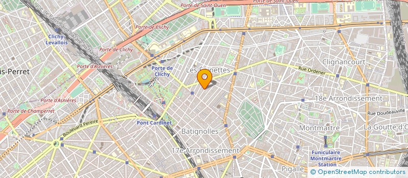 localisation de l'entreprise PLAYER ENTREPRISES  PARIS