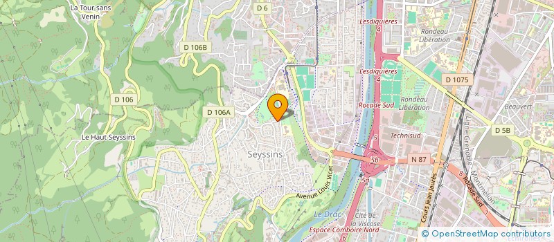 localisation de l'entreprise PLAYERMATH à SEYSSINS