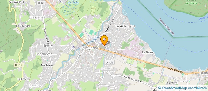 localisation de l'entreprise PLAYFLOOR  SAINT-JORIOZ