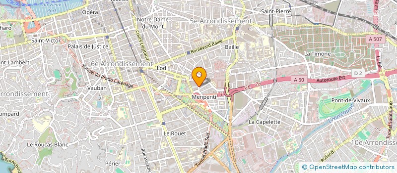 localisation de l'entreprise PLAYGROUND 2 à MARSEILLE
