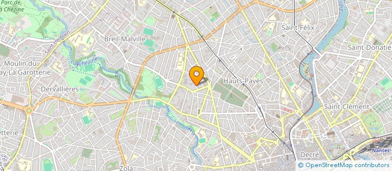 localisation de l'entreprise PLAYGROUND  NANTES
