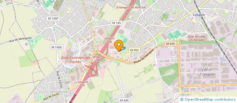 localisation de l'entreprise PLAYGROUND CORPORATION à LESQUIN