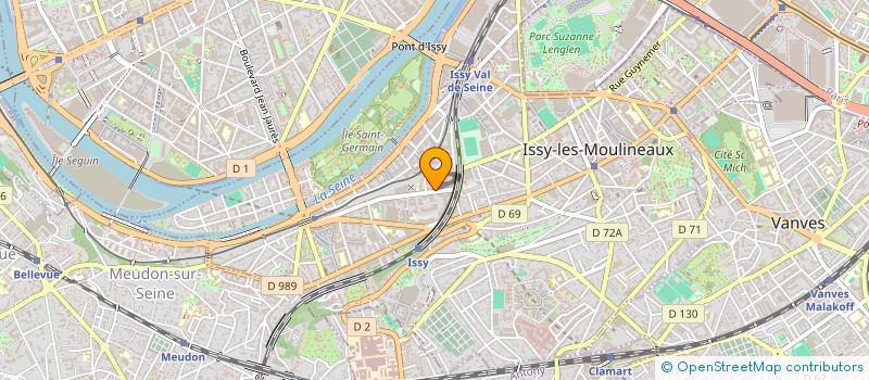 localisation de l'entreprise PLAYHITS à ISSY-LES-MOULINEAUX