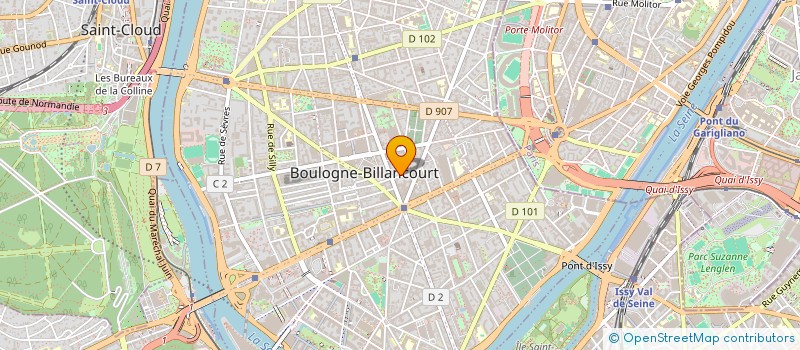localisation de l'entreprise PLAYIN' SMART  BOULOGNE-BILLANCOURT