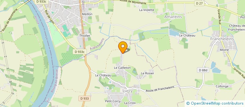 localisation de l'entreprise PLAYING FOR CHANGE CONSULTING  BEAUJEU